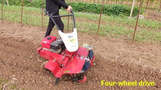 Flächengröße über 10 cm Bauernbetriebe Neugestalteter 4,0 kW Benzinmotor Mini-Rotations-Flächengerät