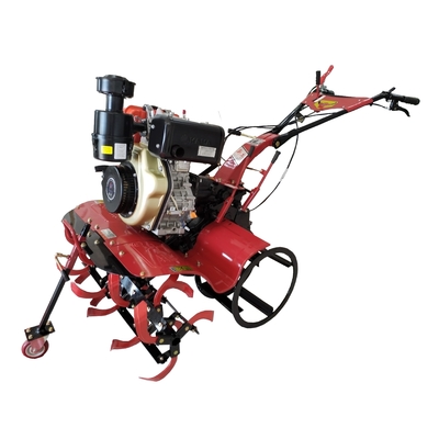 Neugestalteter Getriebegetriebe mit Vierradantrieb Mini-Rotations-Tiller für Zuhause 190*96*90cm