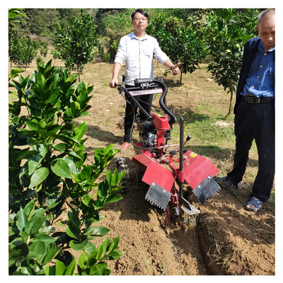 Orchard Gasoline Mikro-Power Tiller für die Ausbeute Breite von mehr als 10cm 145*62*85cm Größe
