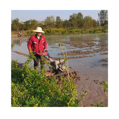 85 KG Neugestalteter kompakter Vierradantrieb mit All-Gear-Getriebe Mini Power Tiller Cultivator