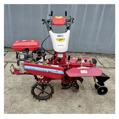 Leistungsfähige Grabenmaschine Diesel Handschub Mini Tiller Arbeitsbreite 11-39cm einstellbar