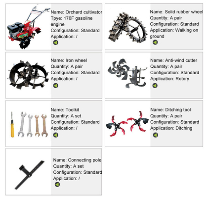 Easy Start Cultivator Mini Tiller für schnelle und einfache Kultivierung bei 4 km/h Arbeitsgeschwindigkeit