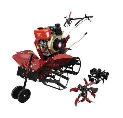 Verbesserte 178F Dieselmotor-Vierradantrieb Mini-Power-Tiller-Kultivator für die Landwirtschaft