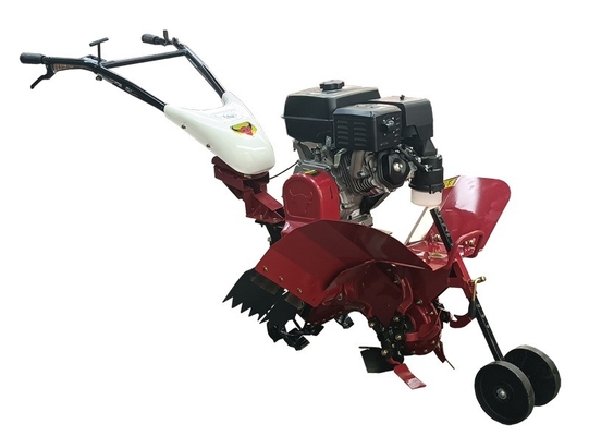85 KG Wirtschaftlicher 170F Benzinmotor Mehrzweck-Vierradantrieb Mini Power Tiller Kultivator für Landwirtschaft