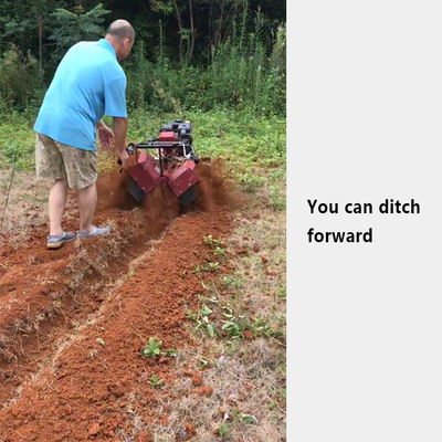 Gängestrukturmanagement Mini Power Tiller mit 70 cm Arbeitsbreite und Benzinmotor
