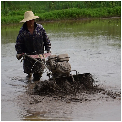 Hochsicherheitsniveau 4WD Paddy Field Tilling Light 170F Kultiver Top Wahl für Bauern