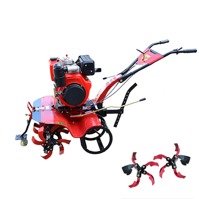 Anstrengungslose Landwirtschaft mit einem hohen Sicherheitsniveau, einem 9 PS starken Tiller und fortschrittlicher Technologie