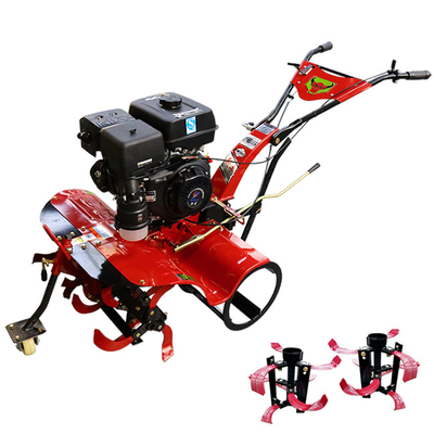 Einfache Bedienung Obstgarten und Garten Benzinmotor Mini-Rotationsschleuder für den Anbau