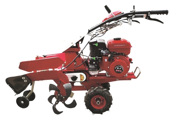 Getriebe 170F Benzinmotor mit Vierradantrieb Mini Power Tiller Cultivator