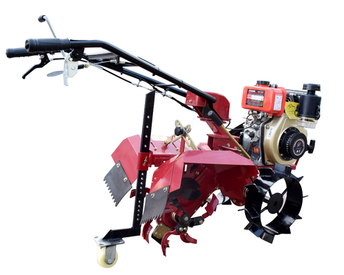 70 cm Arbeitsbreite Benzinmotor Diesel Klettern Grabenanbauer für Obstgarten