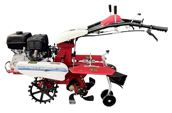 177F Benzinmotor mit Vierradantrieb Mini Power Tiller Cultivator für landwirtschaftliche Zwecke