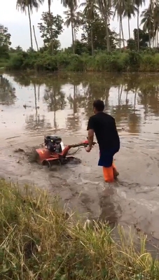 Energie- Benzinmotor-Tiller 4WD für Paddy Field und Trockenland