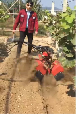 70 KG Grabenbearbeitung Unkrautbearbeitung Düngemittel Intertillage Rindern Tiller mit Benzinmotor
