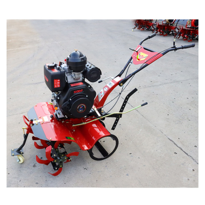 Zuhause Multifunktions-Leichtbau Mini Walking Tiller mit Vierradantrieb