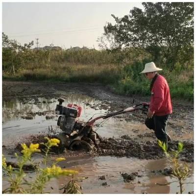 1100*1050*980mm Landwirtschaftsanlage Sicherheit Leistungsstarke 178F/186F Dieselmotor Mini Rotary Tiller