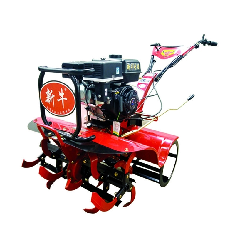 Verstellbare Arbeitsbreite 45-85 cm Mini-Tiller mit automatischem Getriebe und Gurtgetriebe