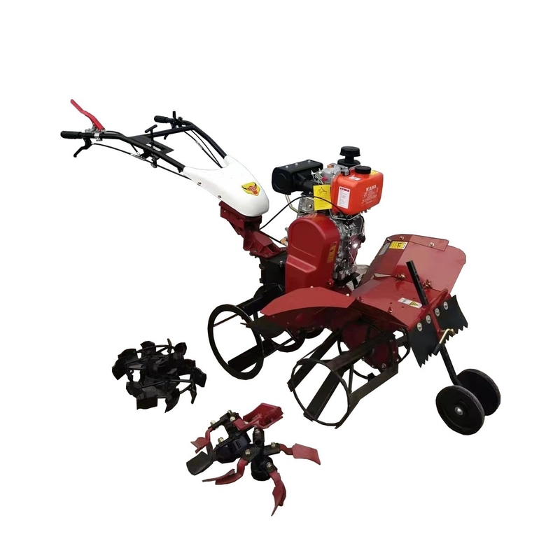 Verbesserte 178F Dieselmotor-Vierradantrieb Mini-Power-Tiller-Kultivator für die Landwirtschaft