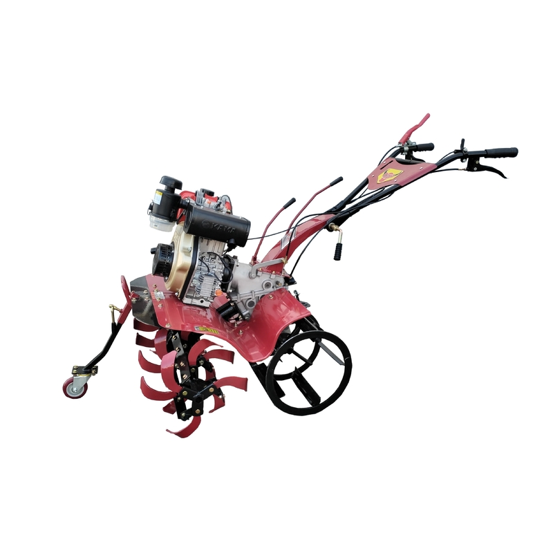 Bauernhof Kultivator Neues Design 173F Dieselmotor Vierradantrieb Mini Power Tiller