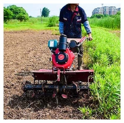 Rotations-Tillermaschine Typ 4WD Leichtstart-Tillermaschine mit hohem Sicherheitsniveau